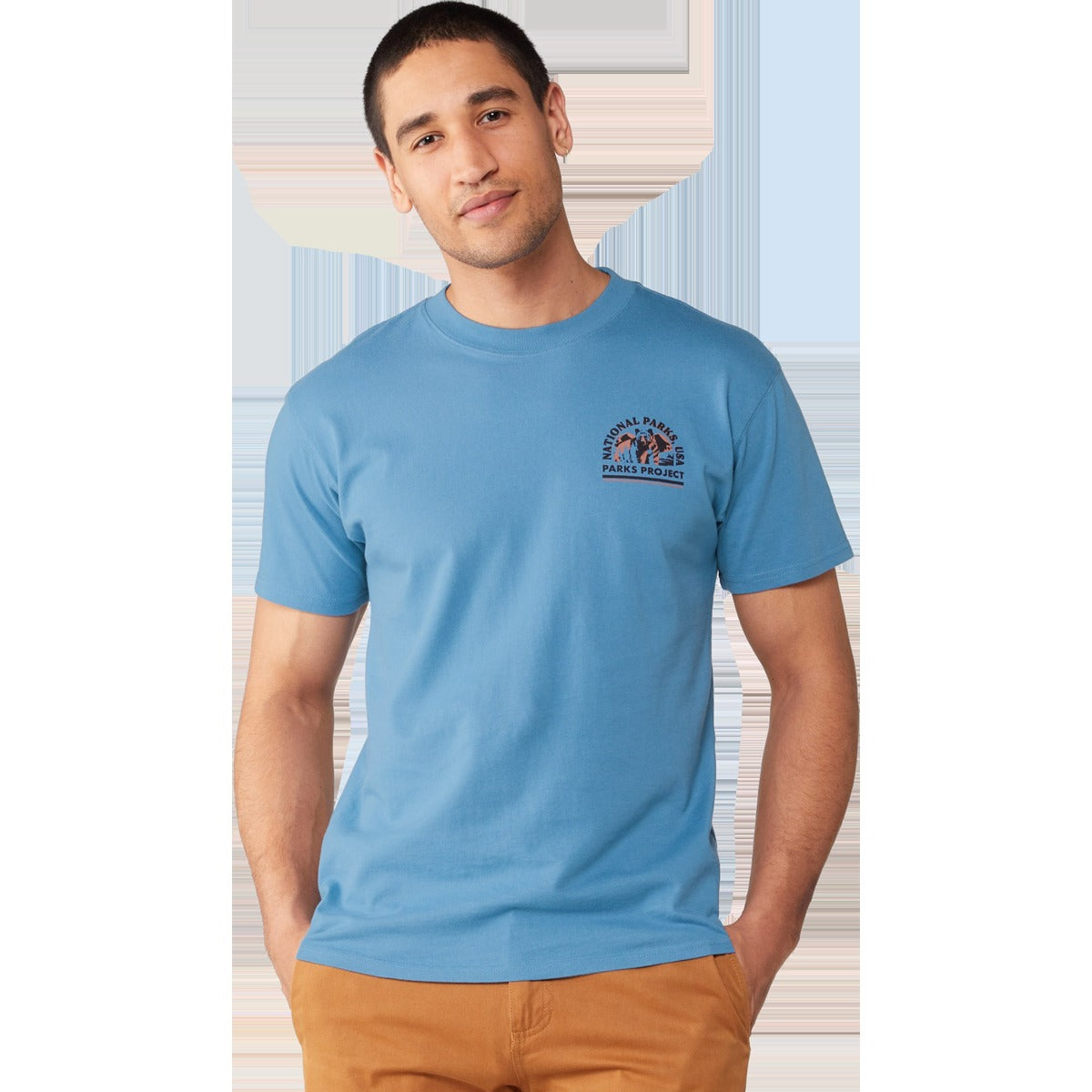 Men's National Parks USA Grizzly Tee