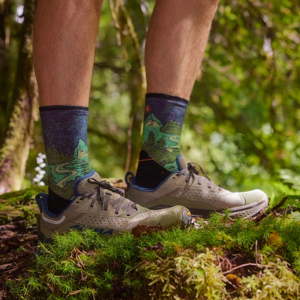 Trail Run Targeted Cushion Neature Print