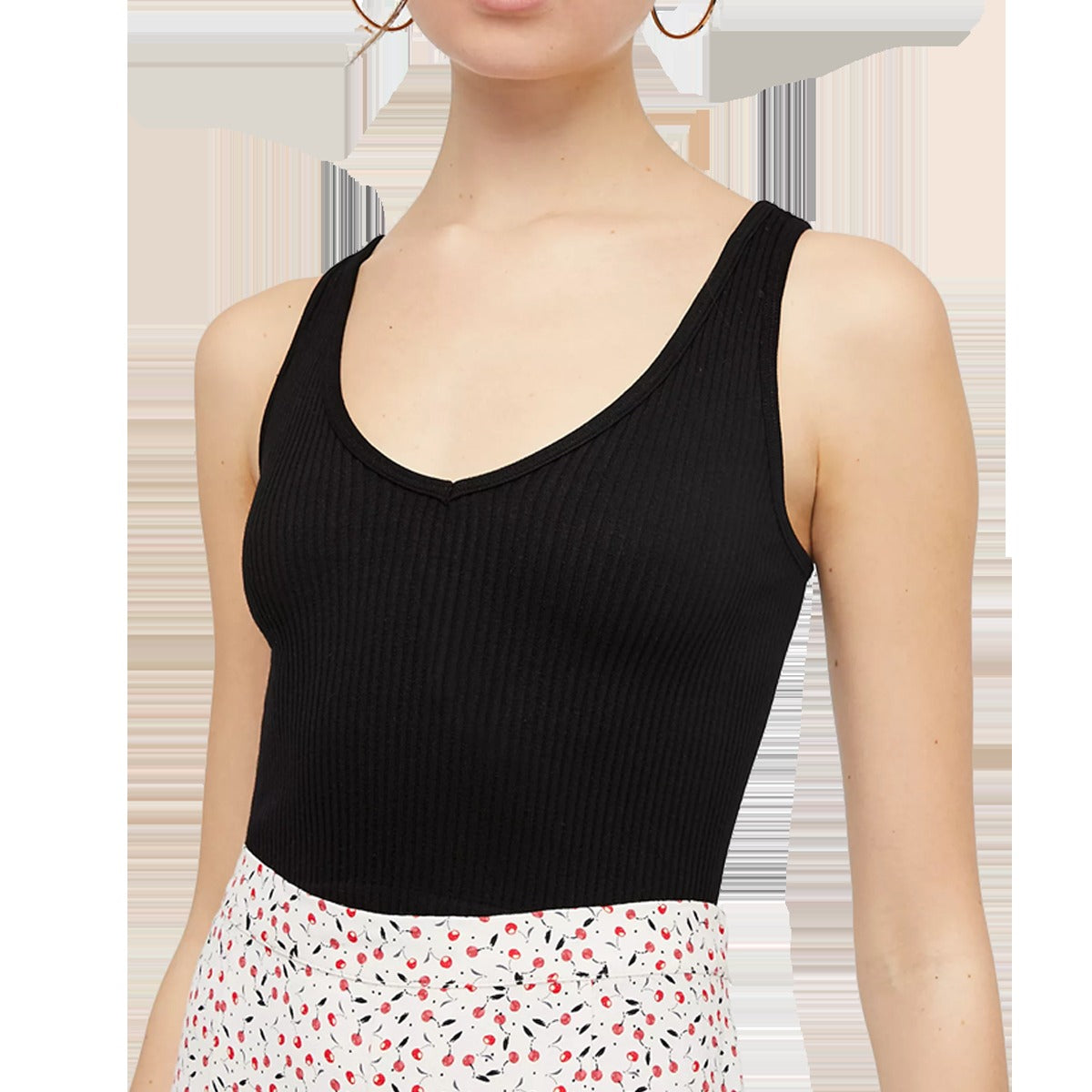 Women's Solid Rib Brami