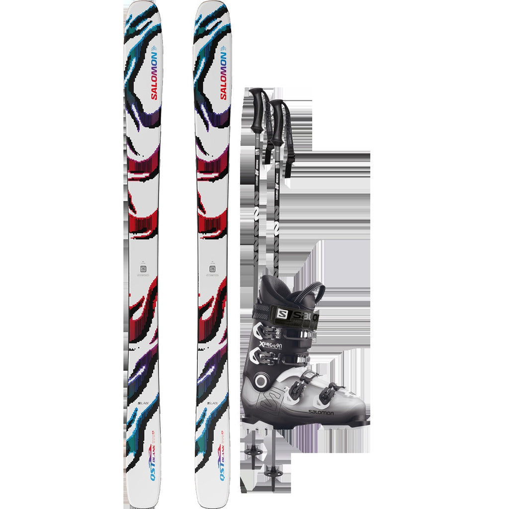 Salomon S/Lab QST Blank Demo Ski Package
