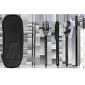 Wanderware 6-Piece Reusable Stainless Steel Utensil Set