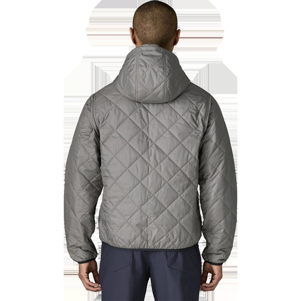 Men's Diamond Quilted Bomber Hoody
