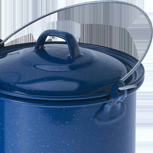 1.75 Qt. Straight Pot With Lid - Blue