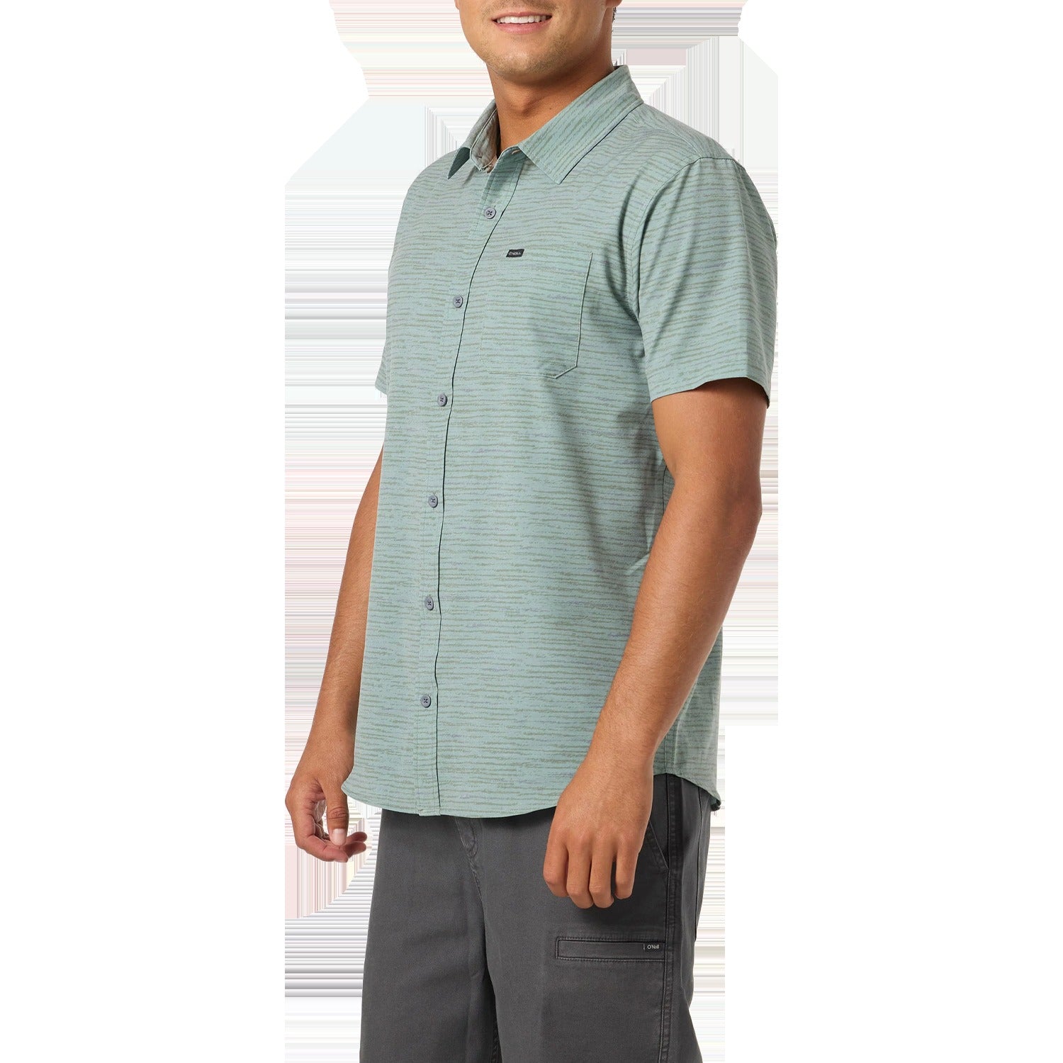 Men's TRVLR UPF Traverse Stripe Standard Short Sleeve