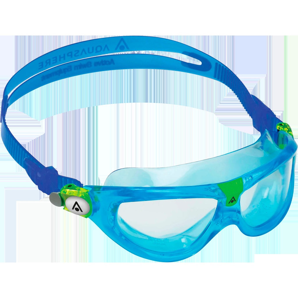 Youth Seal Kid 2 - Aqua/Lime Clear