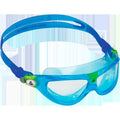 Youth Seal Kid 2 - Aqua/Lime Clear