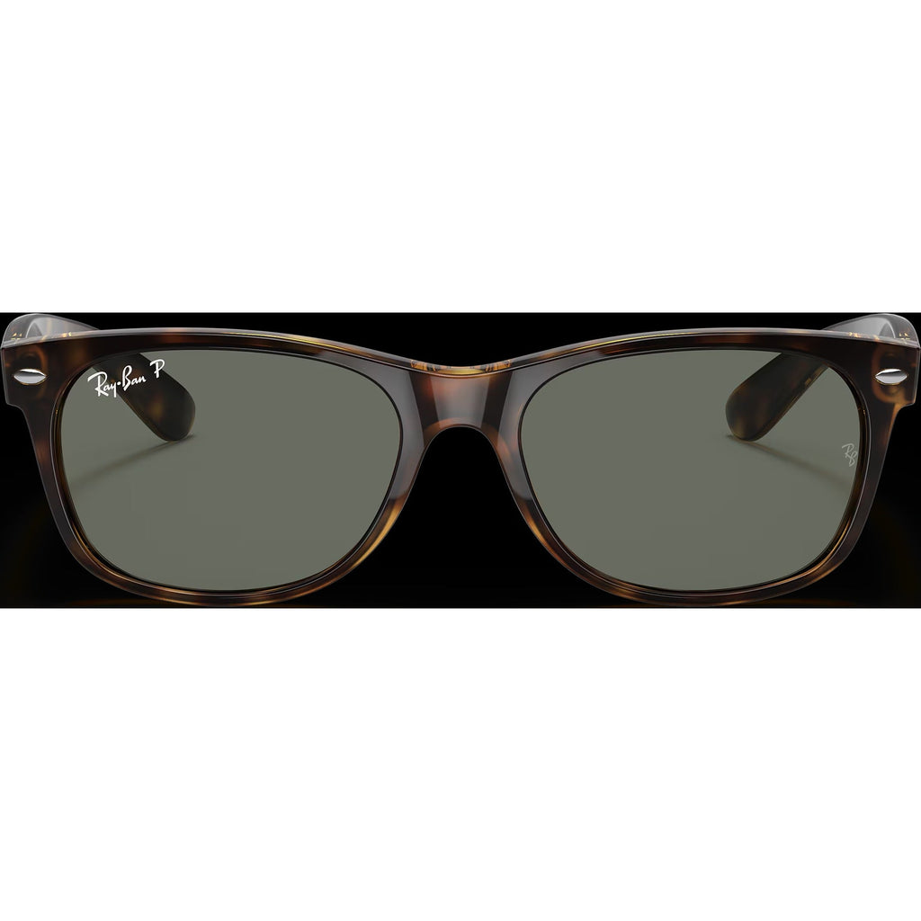 New Wayfarer M - Tortoise/Crystal Green Polarized