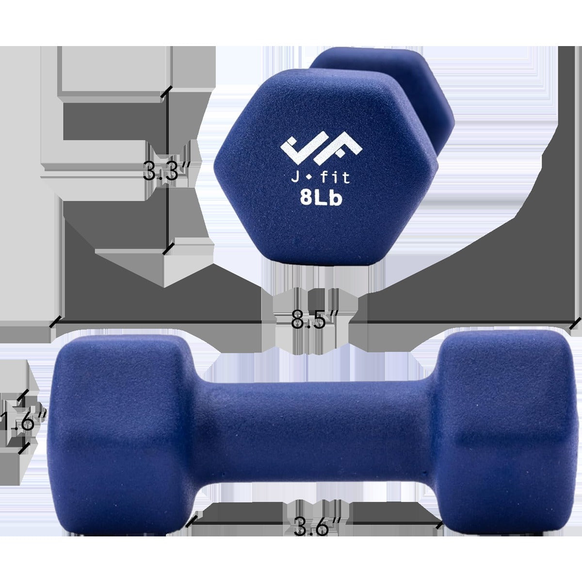 Neoprene Dumbbell 8 lb