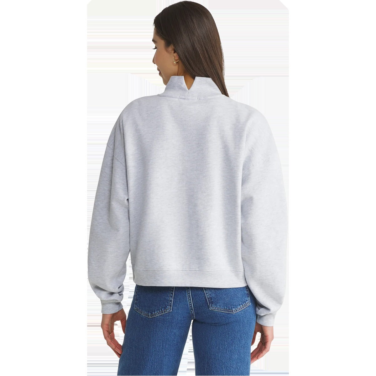 Women's 49ers Vantage Mock Neck Pullover