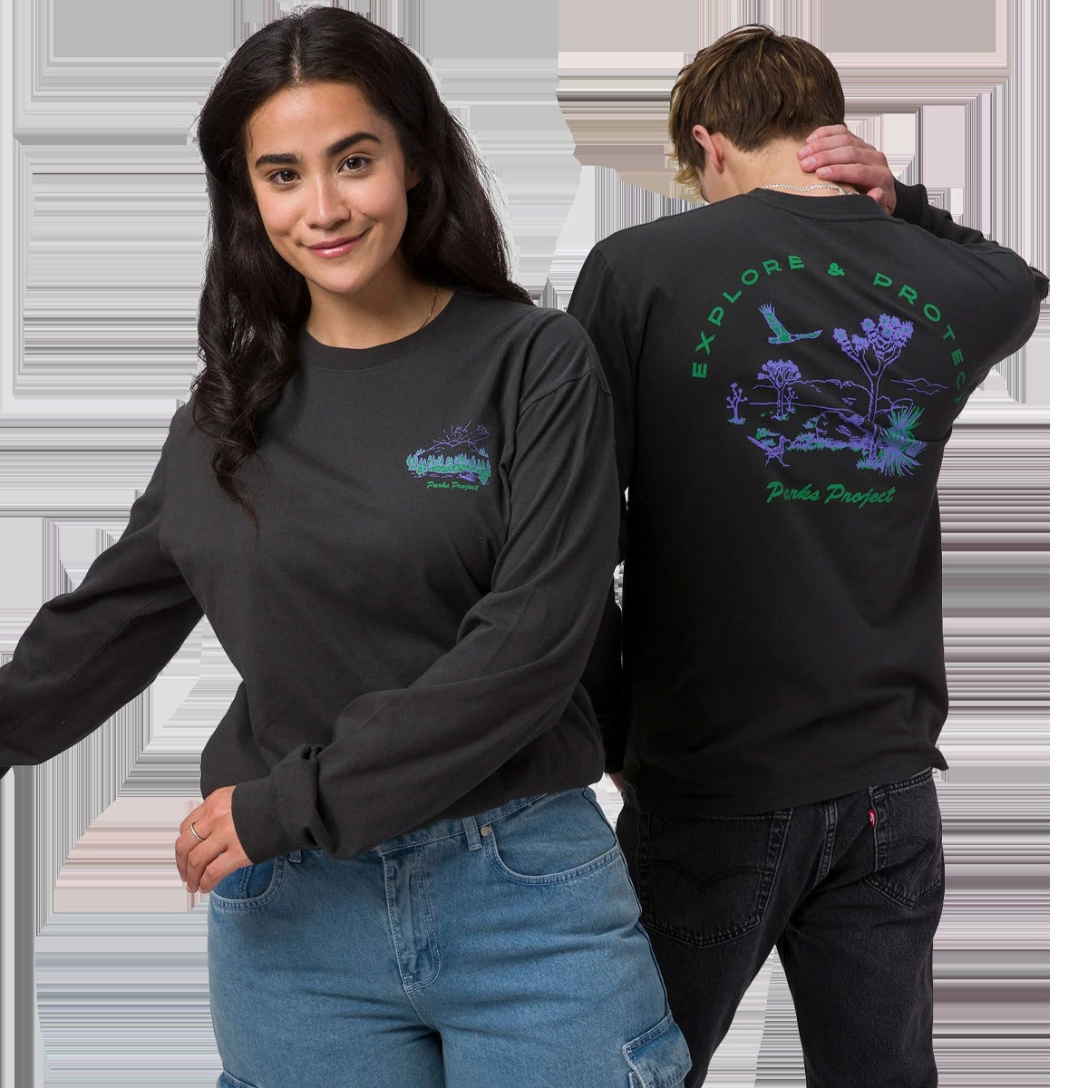 National Park Welcome Long Sleeve Tee