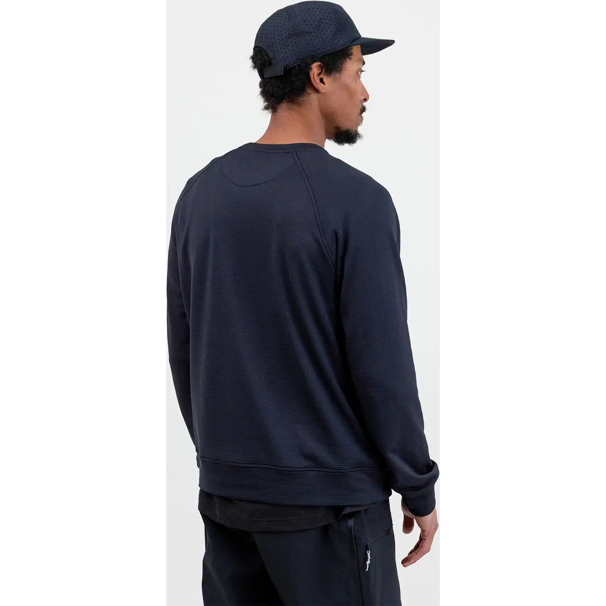 Flagship Recycled Grid Fleece Crew