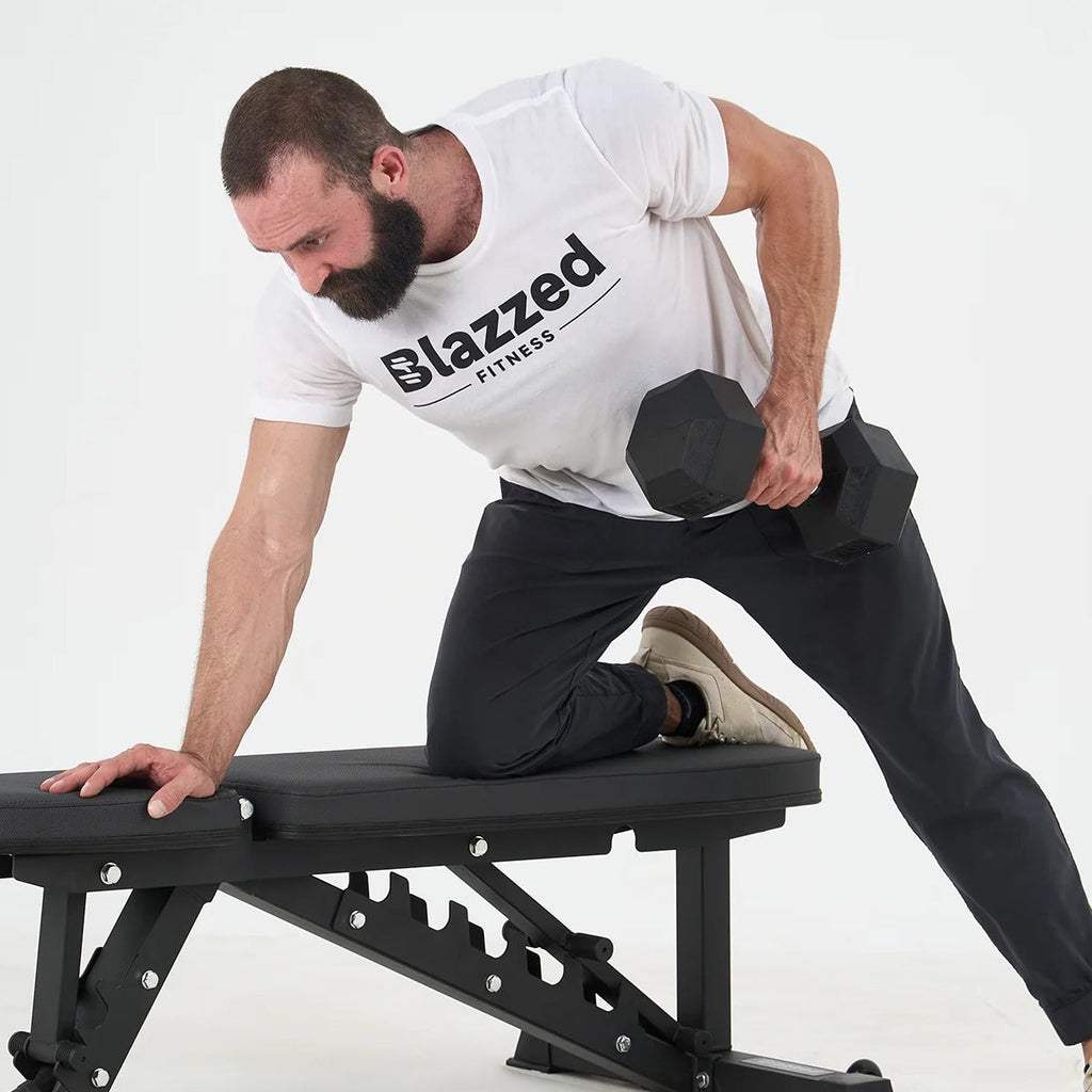 Rubber Hex Dumbbell 25 lb