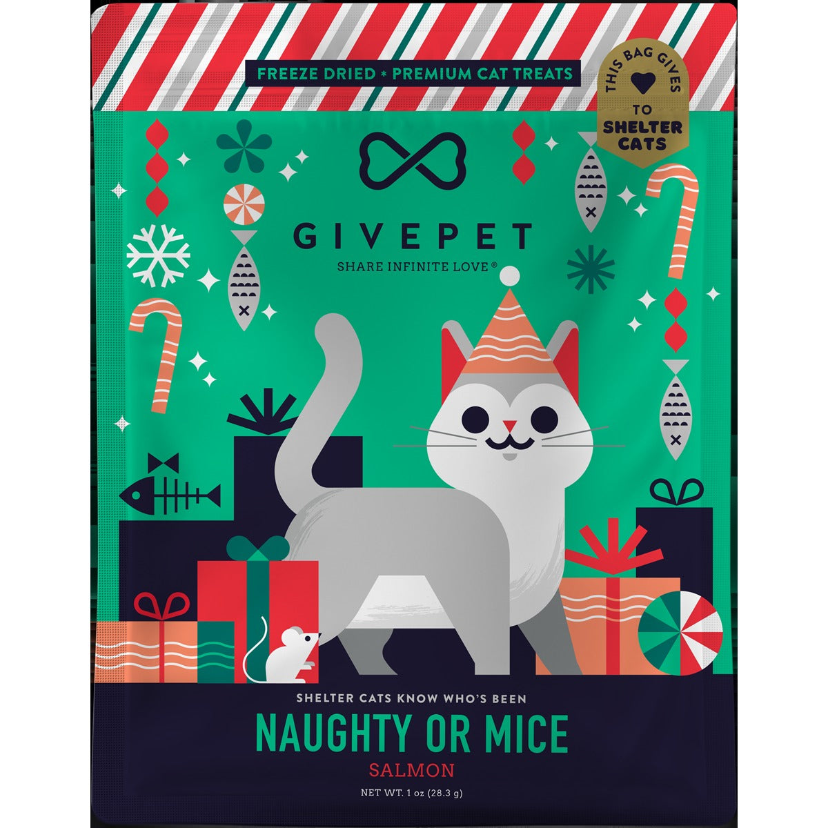 Naughty or Mice Freeze Dried Cat Treats