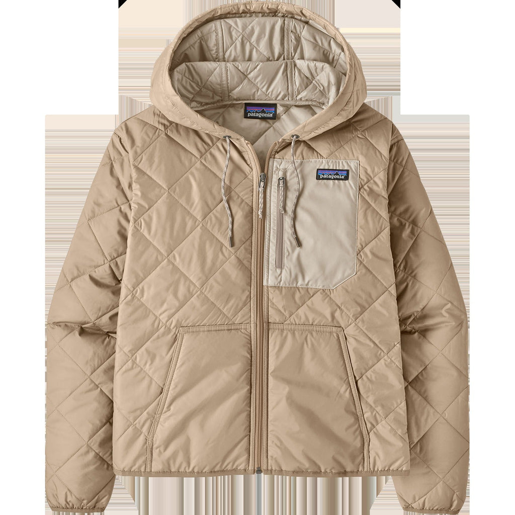 Women's Diamond Quilt Bomber Hoody