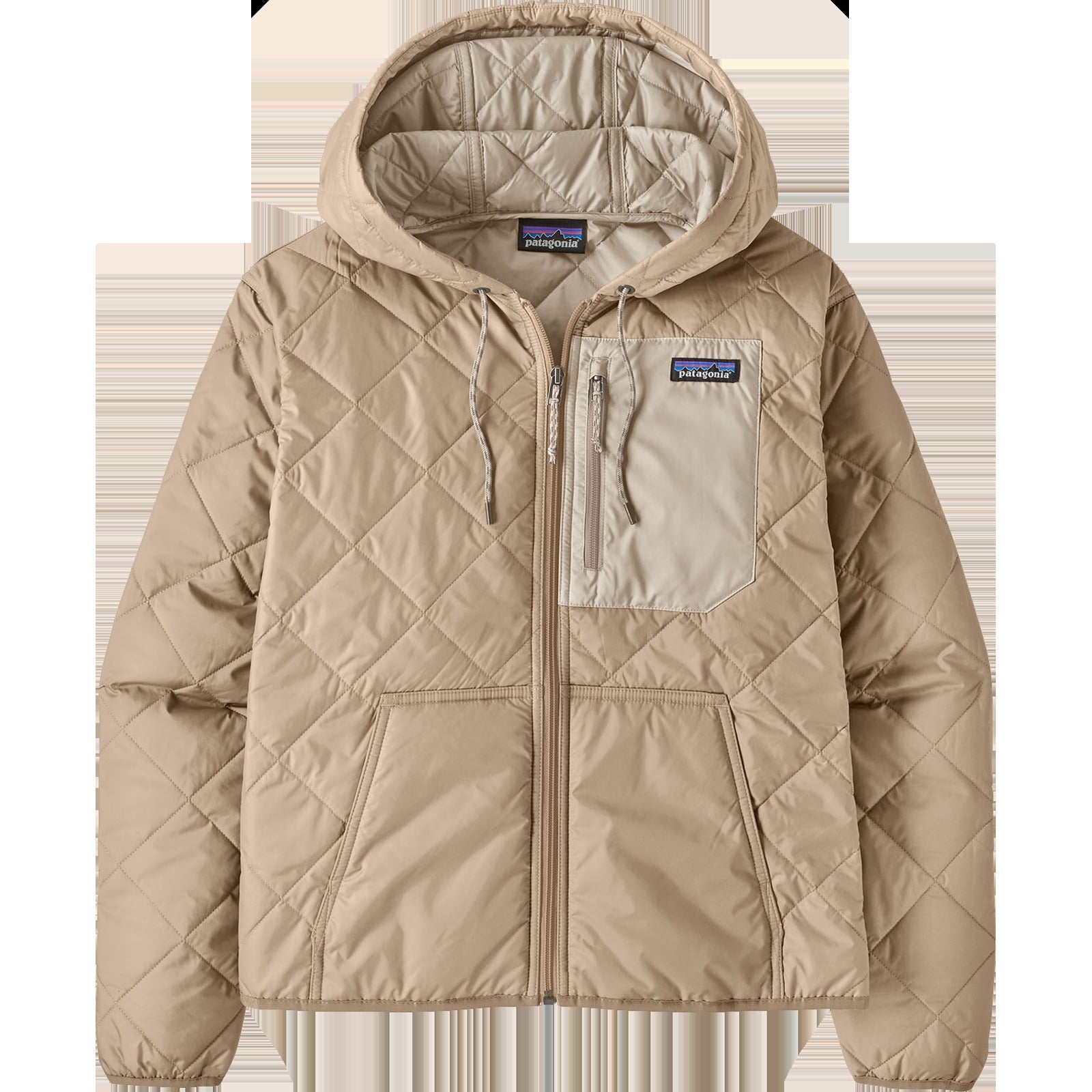 Women's Diamond Quilt Bomber Hoody