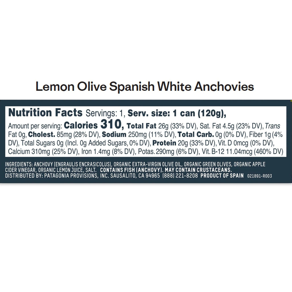White Anchovies