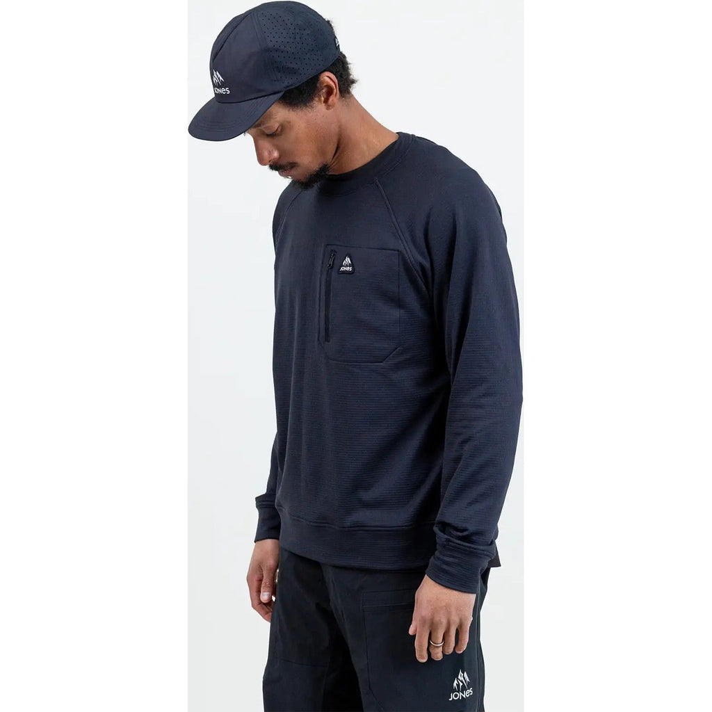 Flagship Recycled Grid Fleece Crew