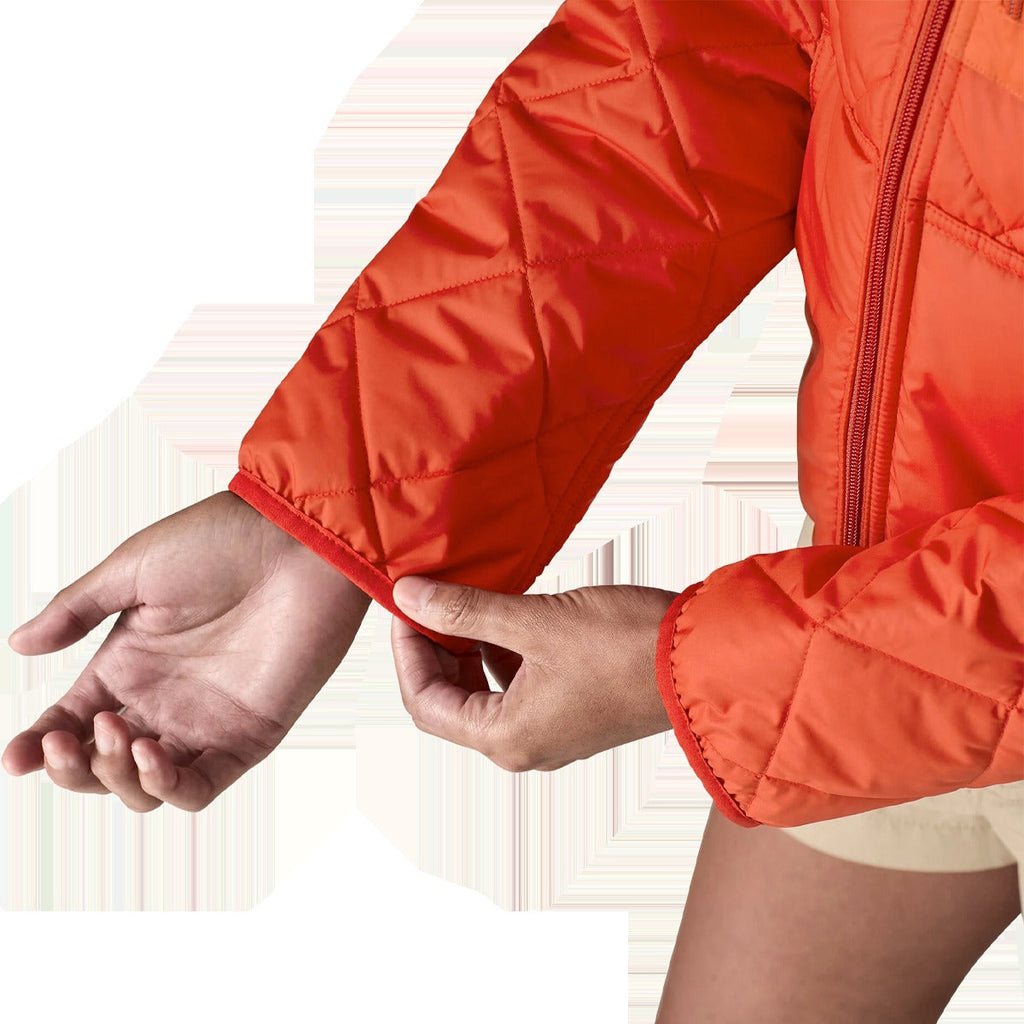 Women's Diamond Quilt Bomber Hoody