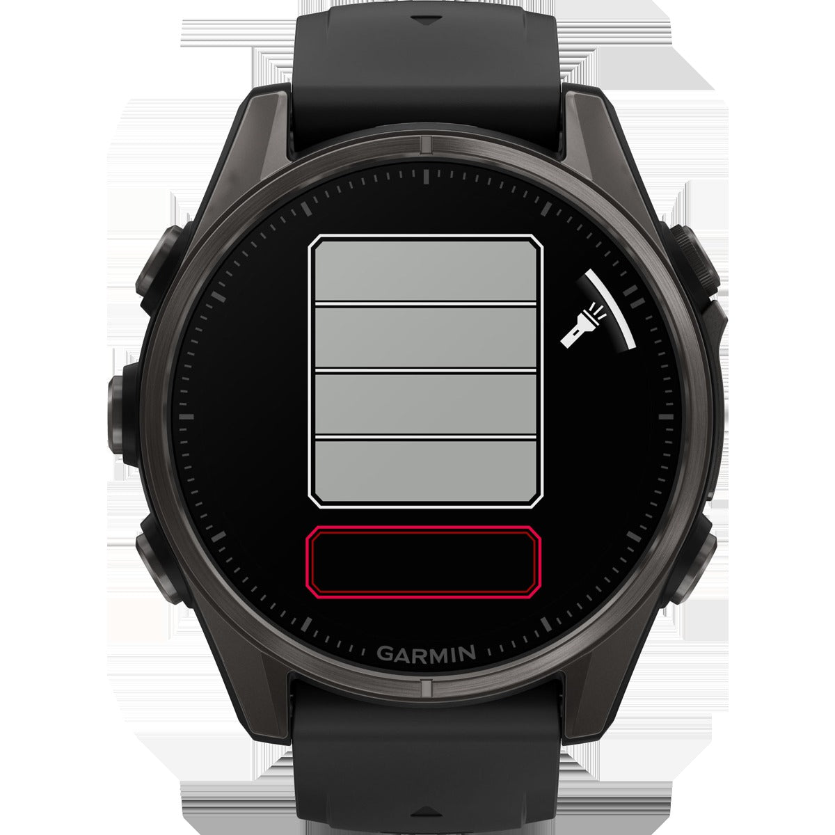 Fenix 8 Sapphire 43mm - Carbon Gray