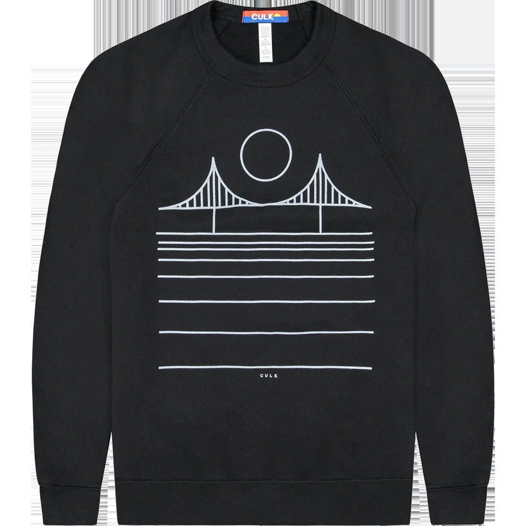 Minimal Bridge Unisex Crewneck Sweatshirt