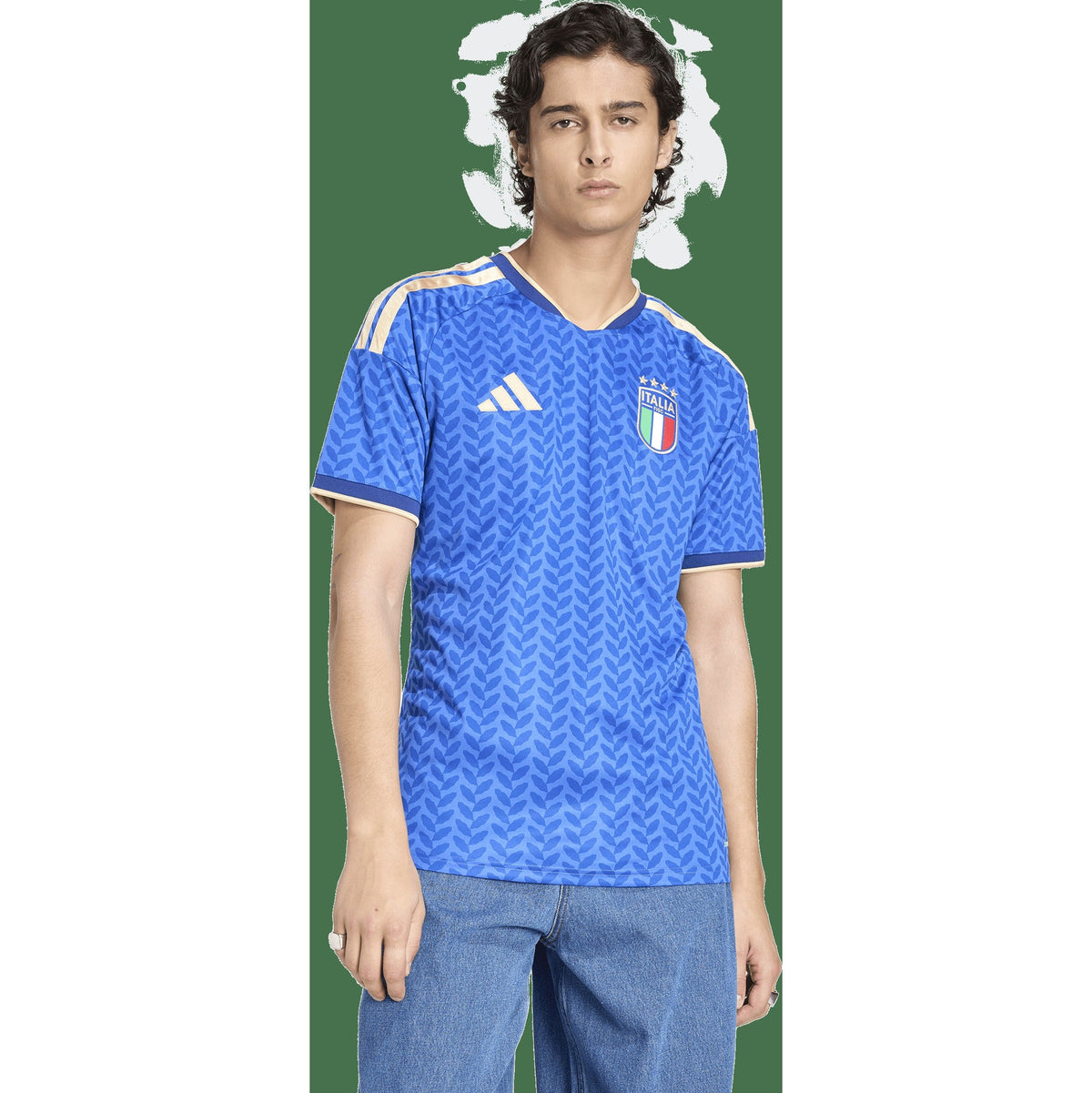 Italy FIGC Home Replica Jersey