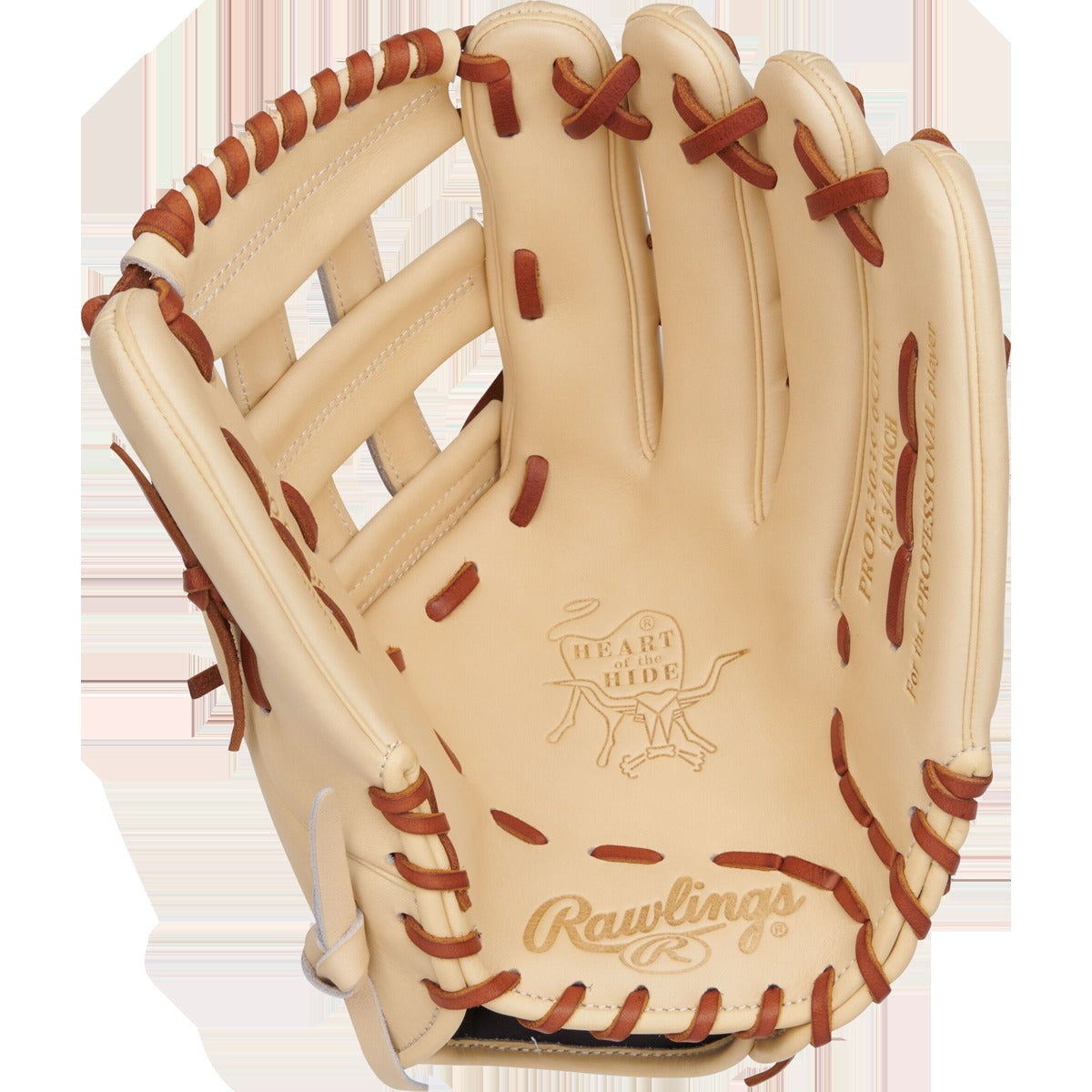 Heart of the Hide Outfield - 12.75" Pro H-Web Camel LHT