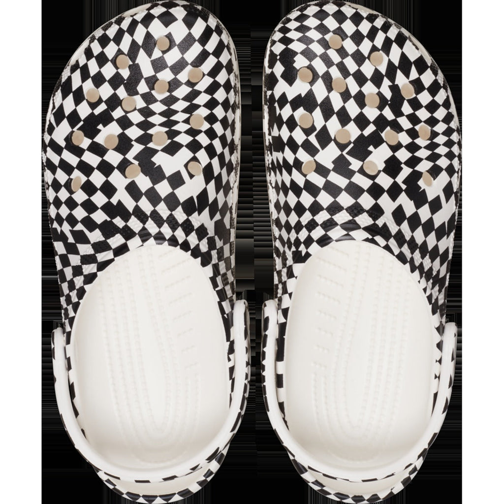 Classic Warped Checker Clog