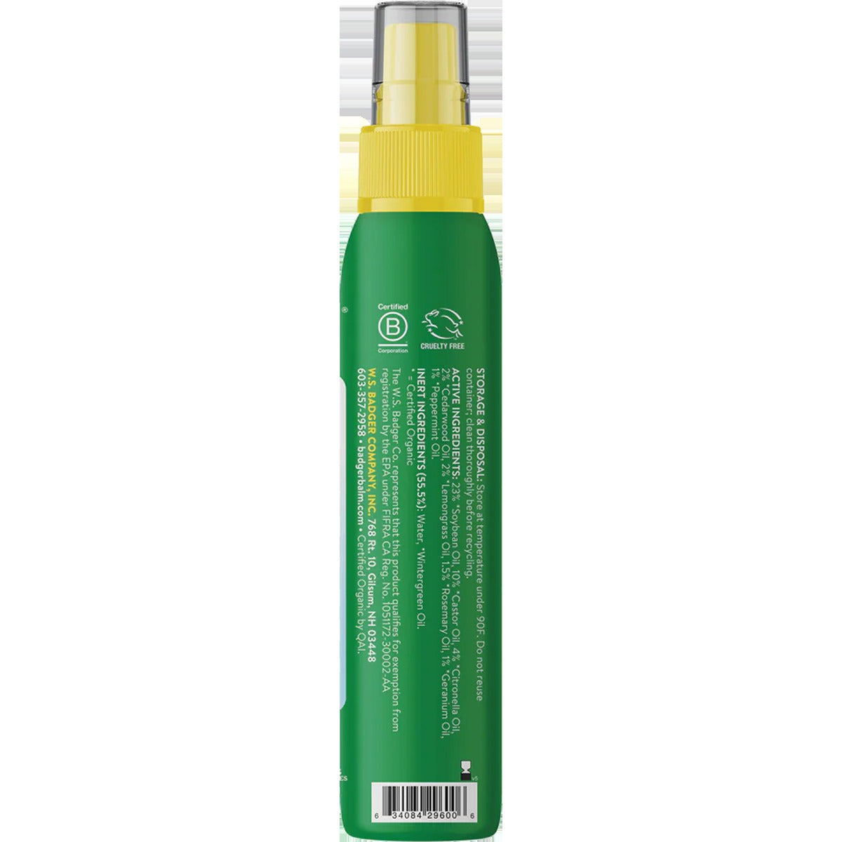 Mosquito Repellent Organic Deet-Free