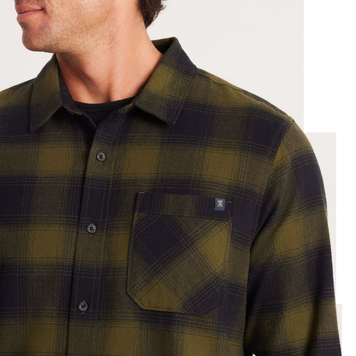 Men's Crossroads Organic Long Sleeve Flannel