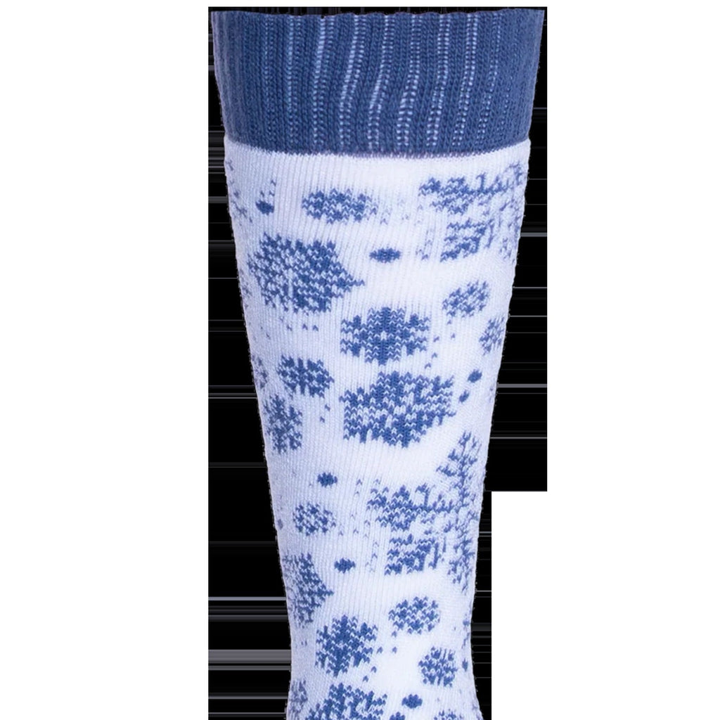 Youth Fiesta Snowfall Mid Volume Sock