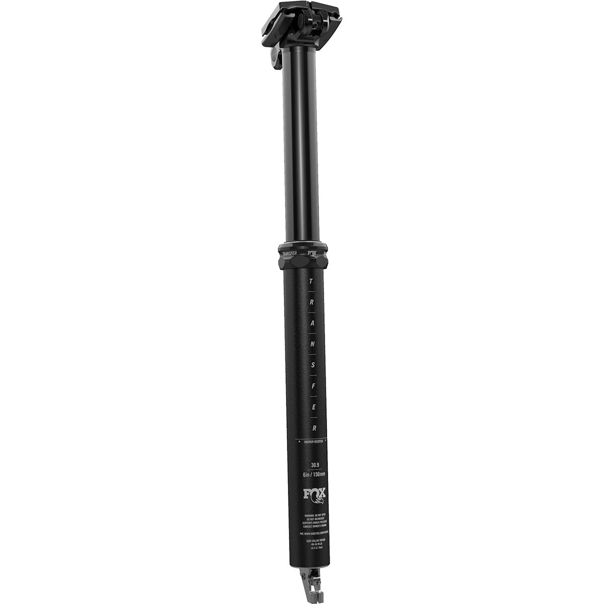 Transfer Performance Elite Dropper Seatpost 31.6, 150mm Travel - Black