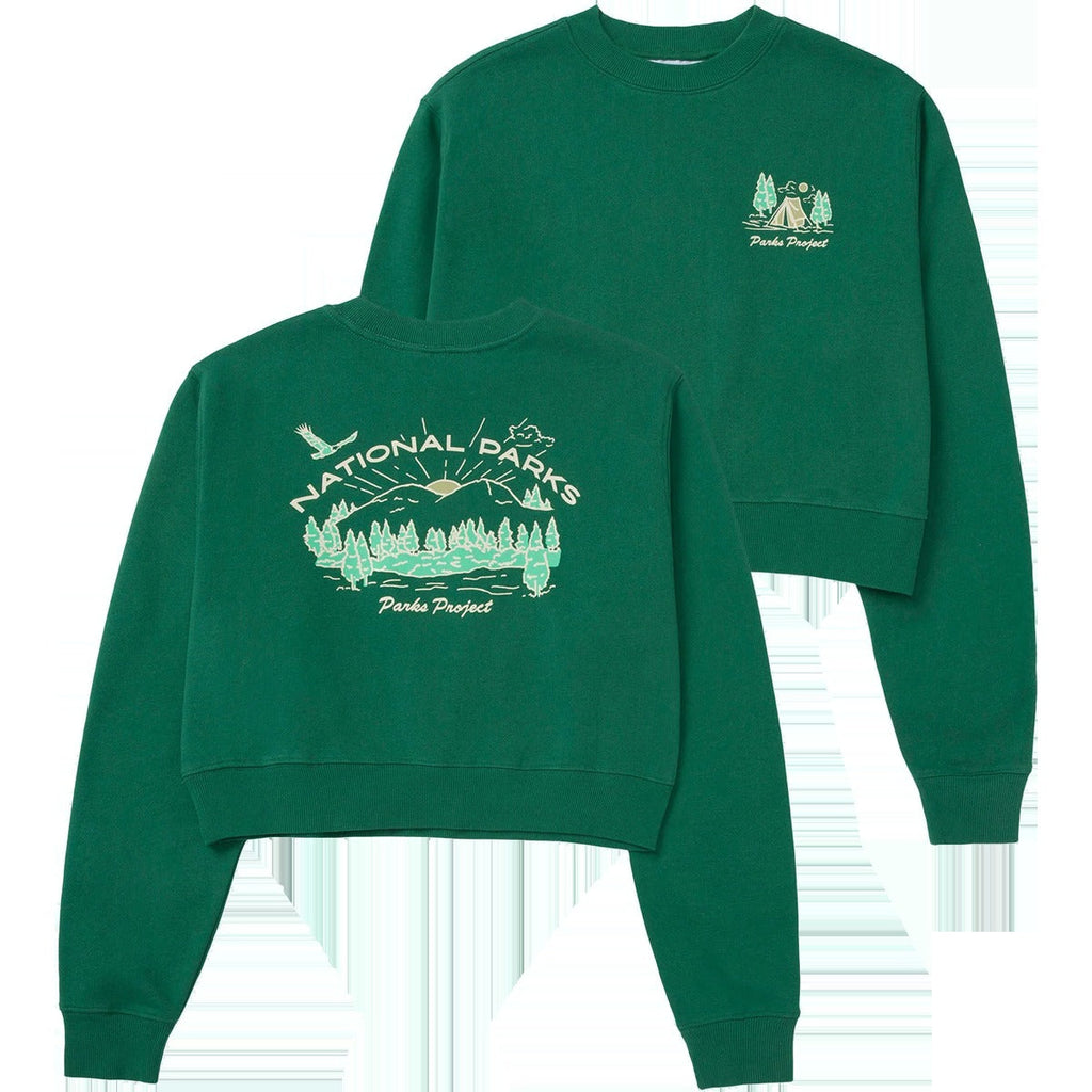 Women's National Parks Sunrise Cropped Crew