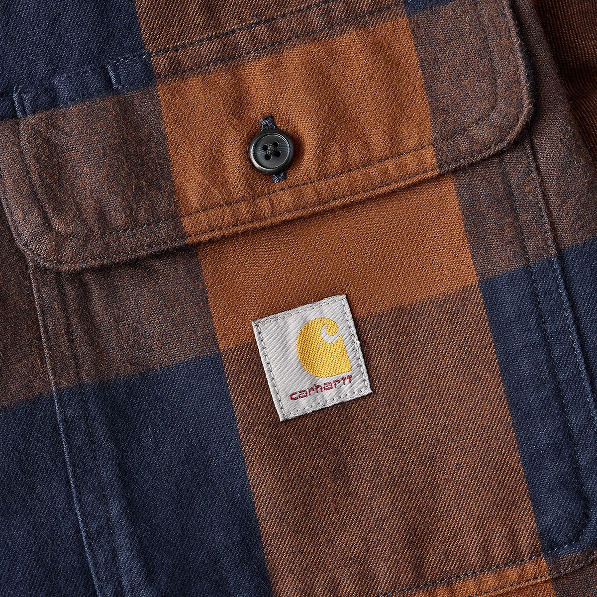 Men's Heavyweight Flannel Long Sleeve Plaid Shirt