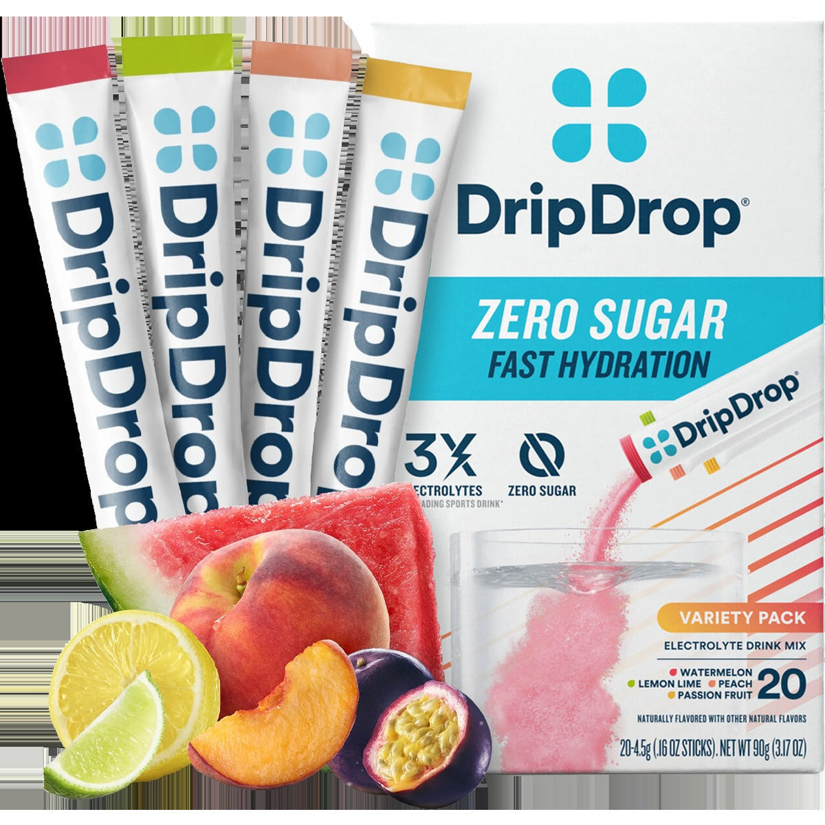 Zero Sugar Electrolyte Drink Mix (20 Servings)