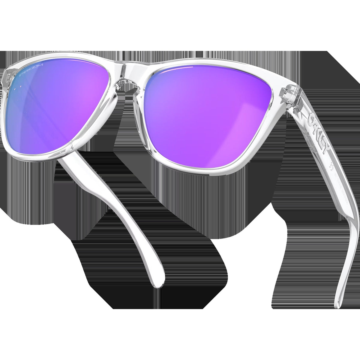 Frogskins - Polished Clear/Prizm Violet