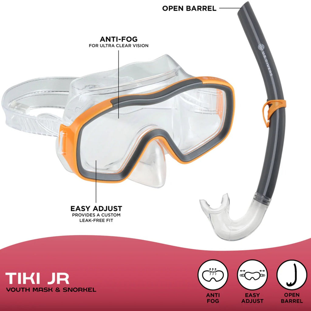 Tiki JR Combo Orange Grey