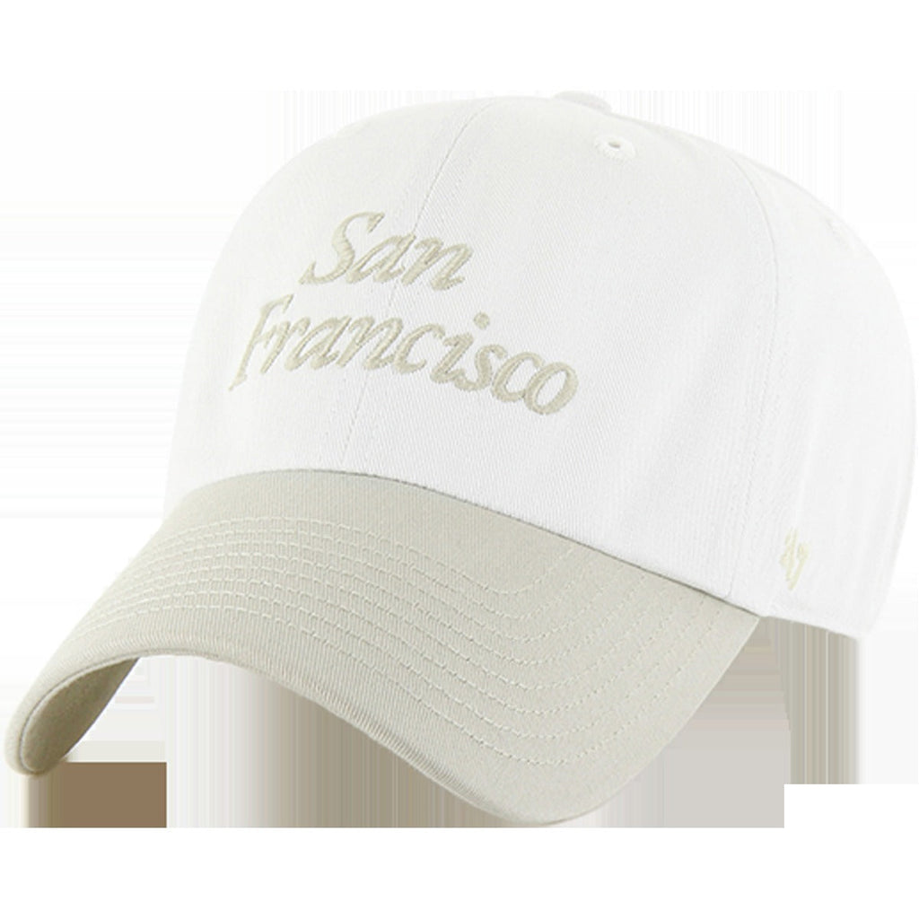 Women's Giants Foundation Script Two Tone 47 Clean Up