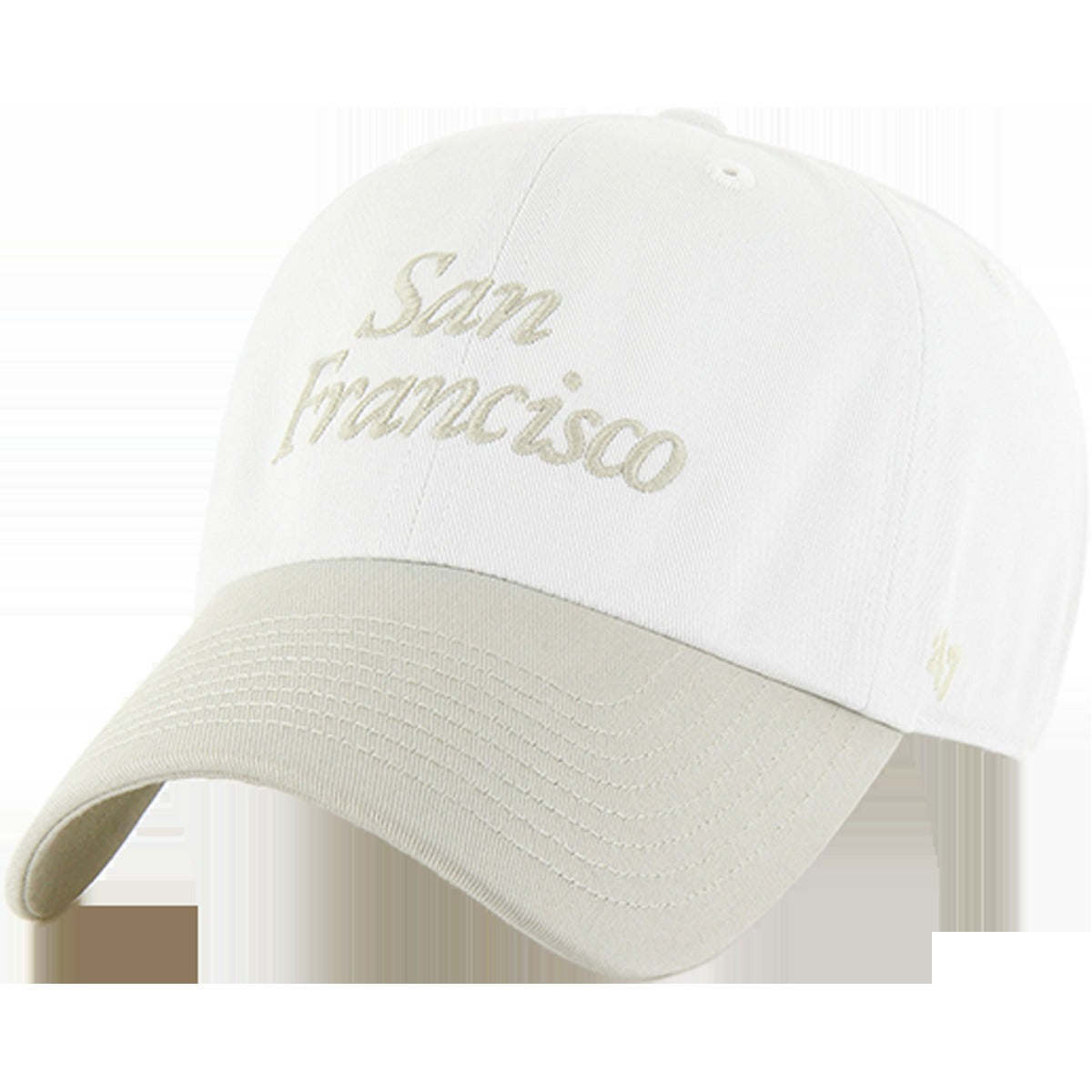 Women's Giants Foundation Script Two Tone 47 Clean Up