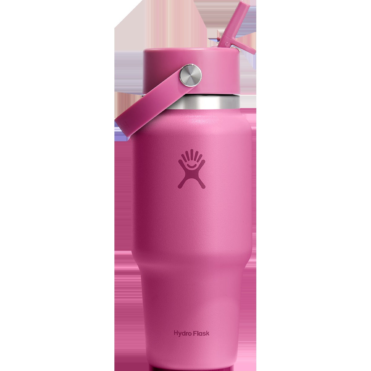24 oz Wide Flex Straw Travel Bottle