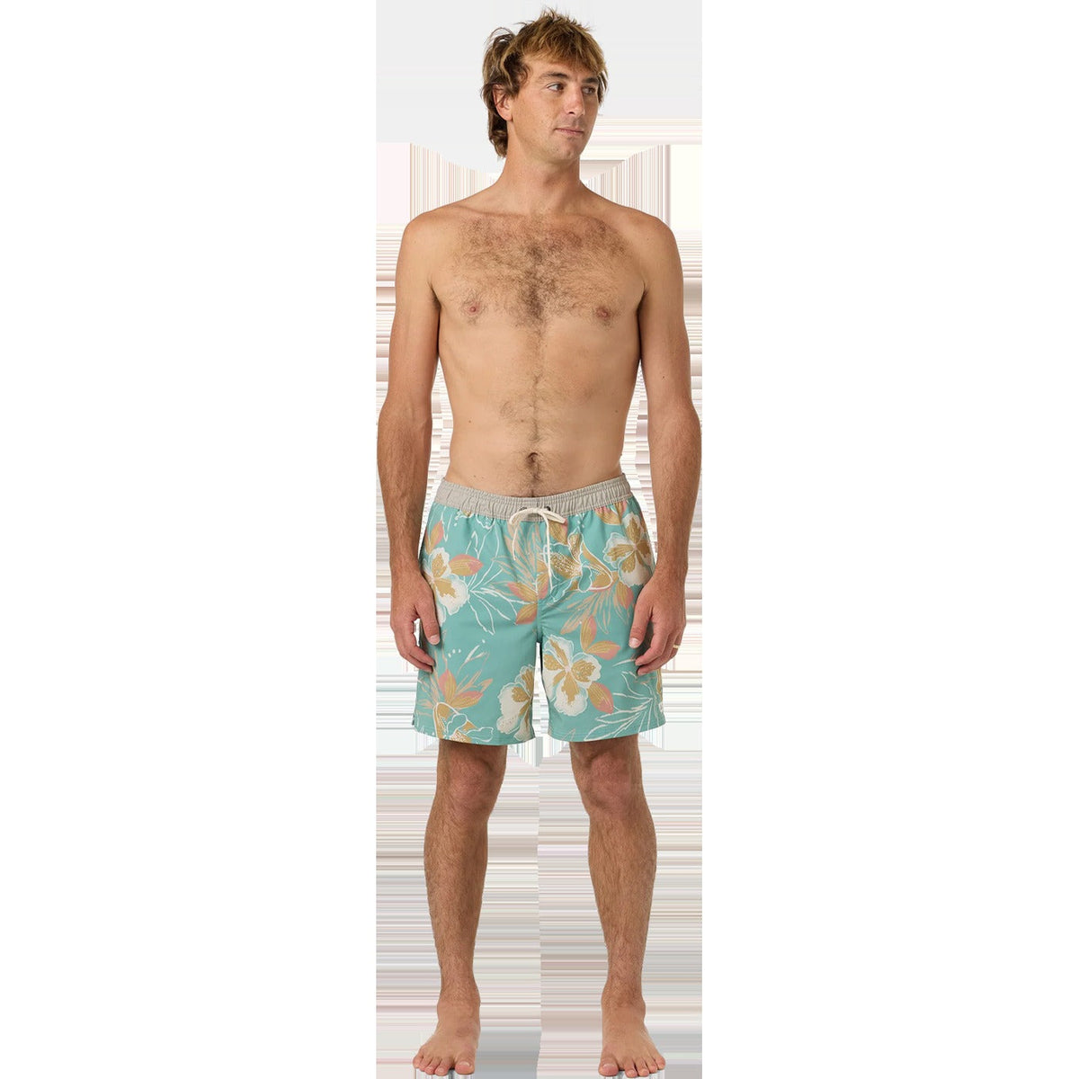 Men's Hermosa Elastic Waist Lined Trunk 17"
