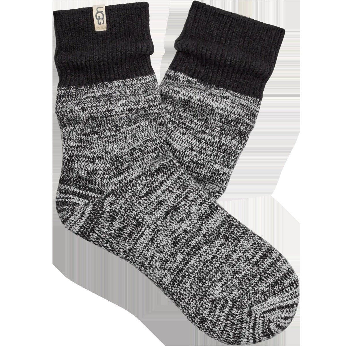 Women's Rib Knit Slouchy Quarter