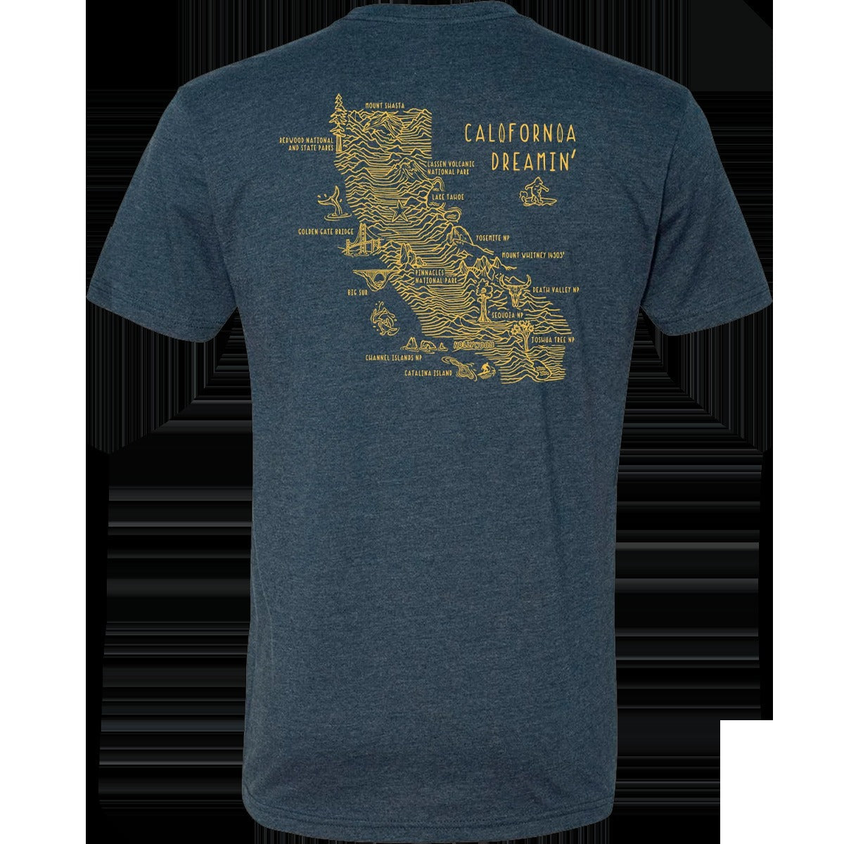 Men's California Topo Tee