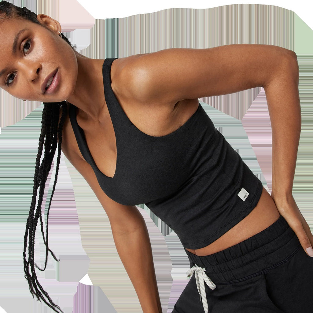 Women's Halo Performance Crop Tank 2.0