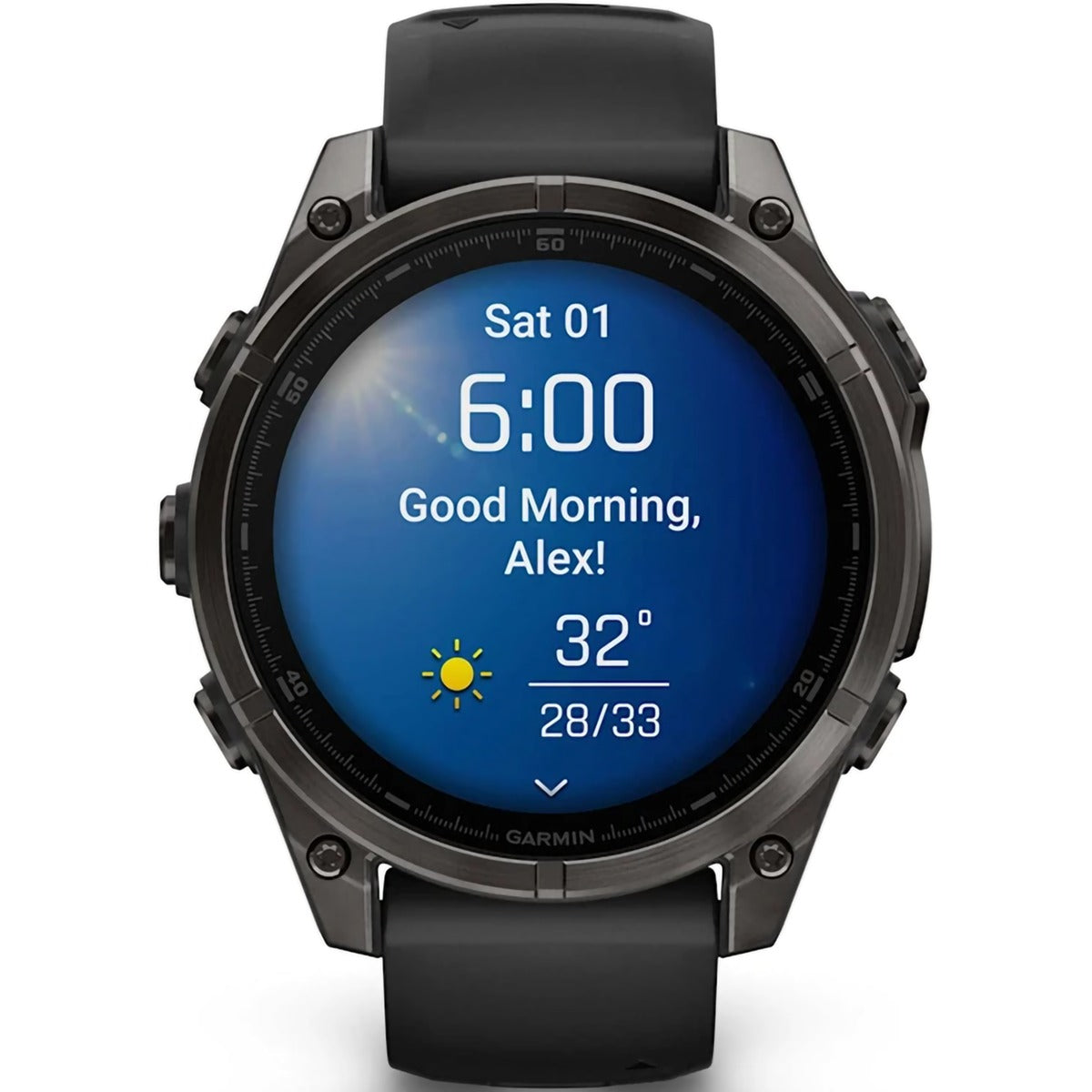 Fenix 8 Sapphire 47mm Amoled - Carbon Gray