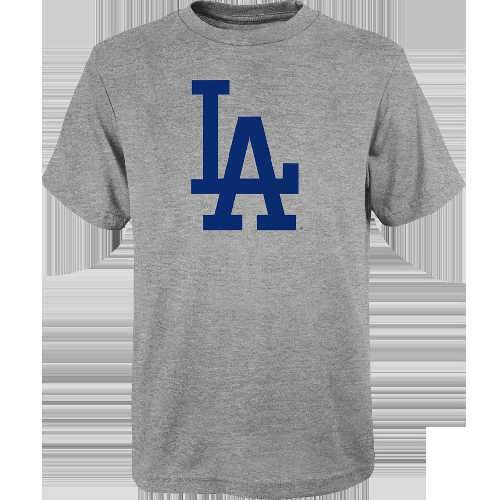 Youth Dodgers Primary Logo Short Sleeve Tee