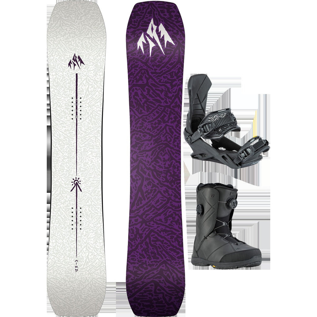Jones Snowboards Women's Airheart 2.0 Demo Snowboard Package