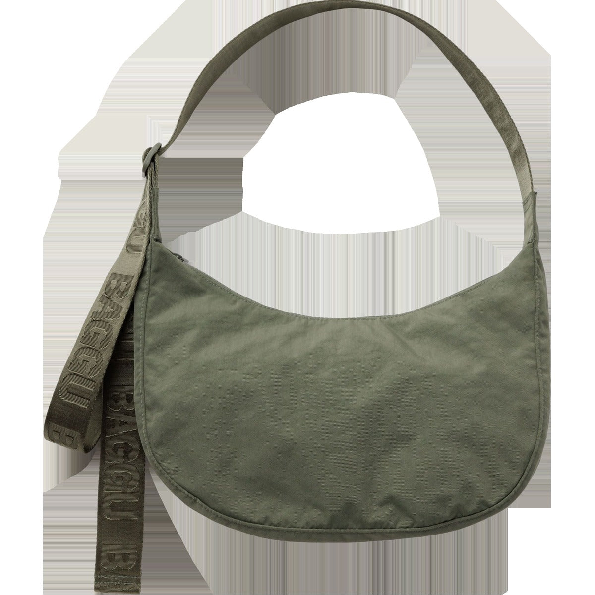 Medium Nylon Crescent Bag