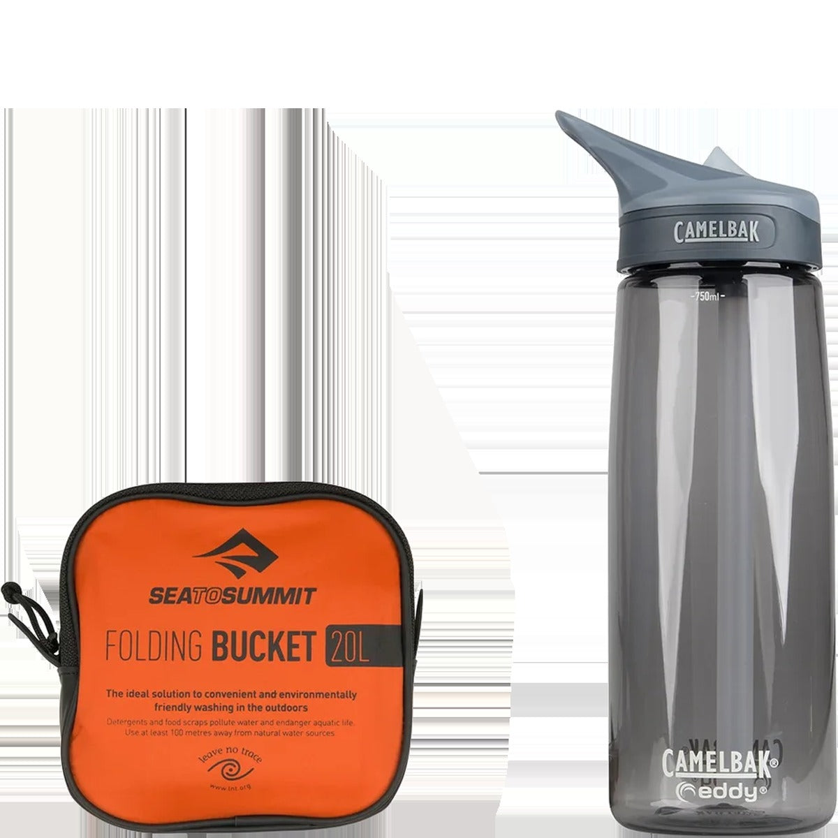 Folding Bucket 20L - Orange