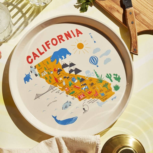 California Round Tray