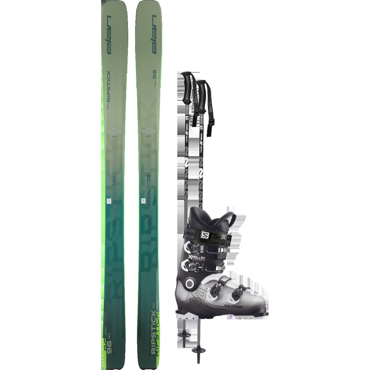 Elan Ripstick 96 Demo Ski Package